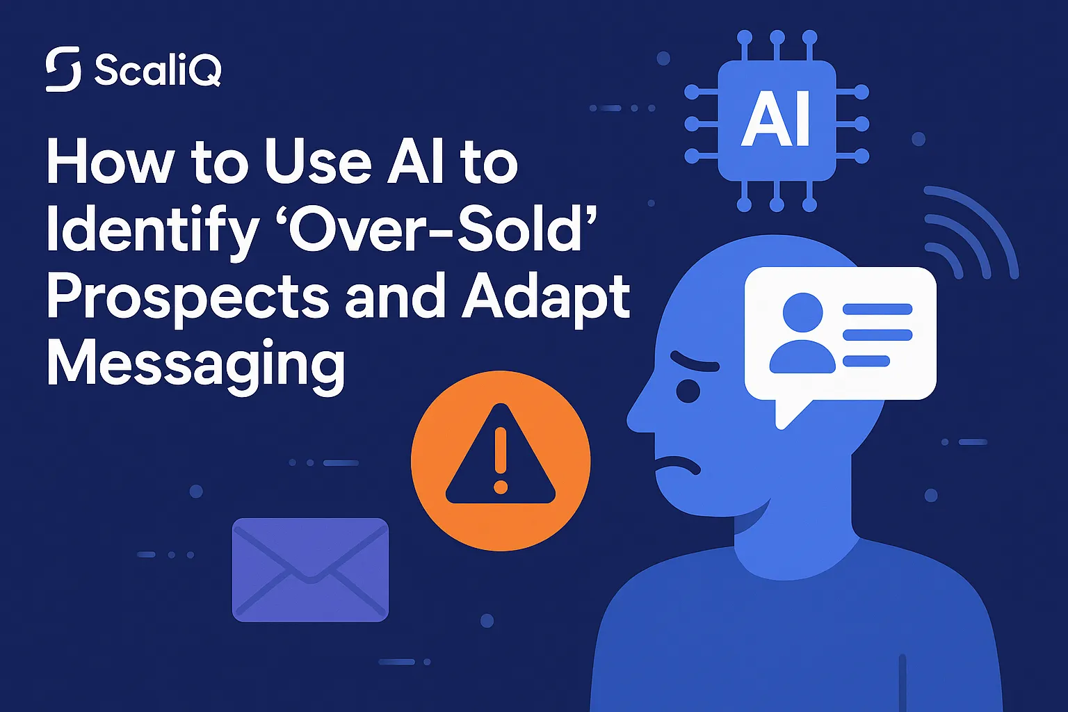 AI scoring dashboard highlighting over-contacted LinkedIn prospects and personalized outreach timing