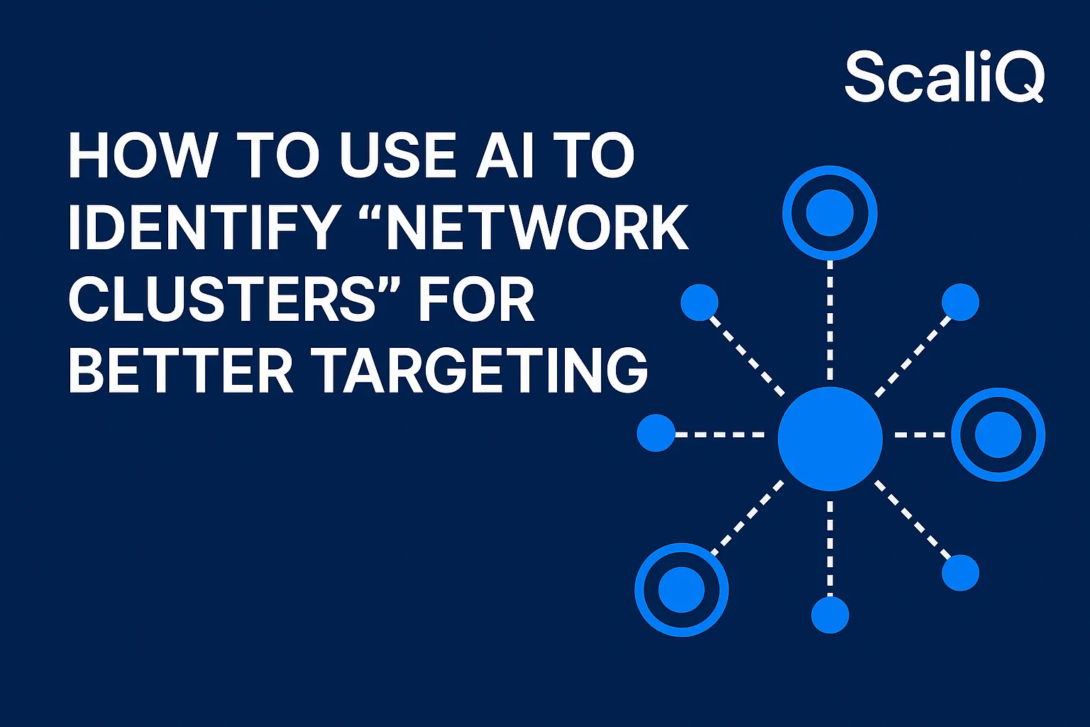 AI mapping connected buyers into network clusters for smarter account targeting and outreach.