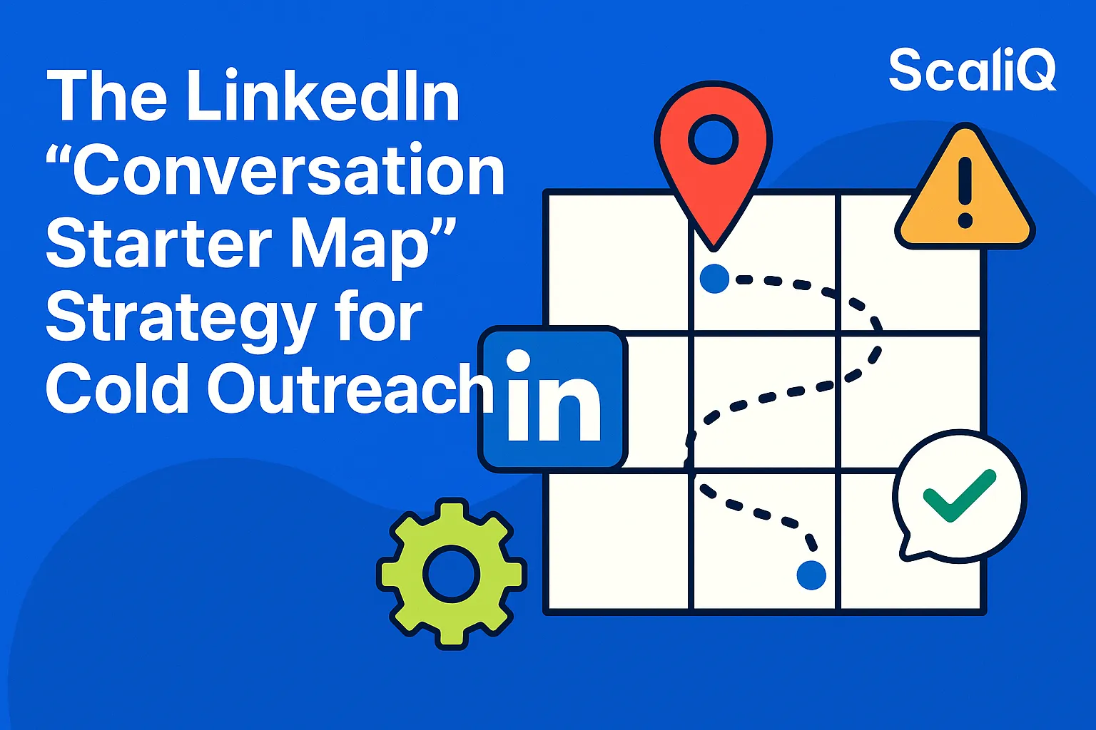 A LinkedIn outreach workflow turning research signals into personalized cold messages that spark replies